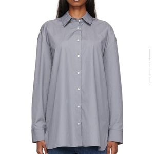 BNWT Loulou Studio- large poplin blouse.